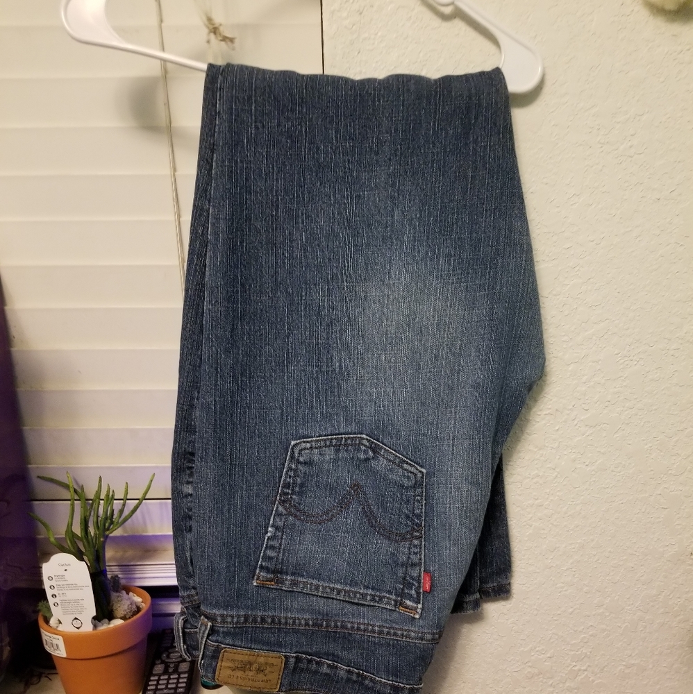 Levi blue jeans